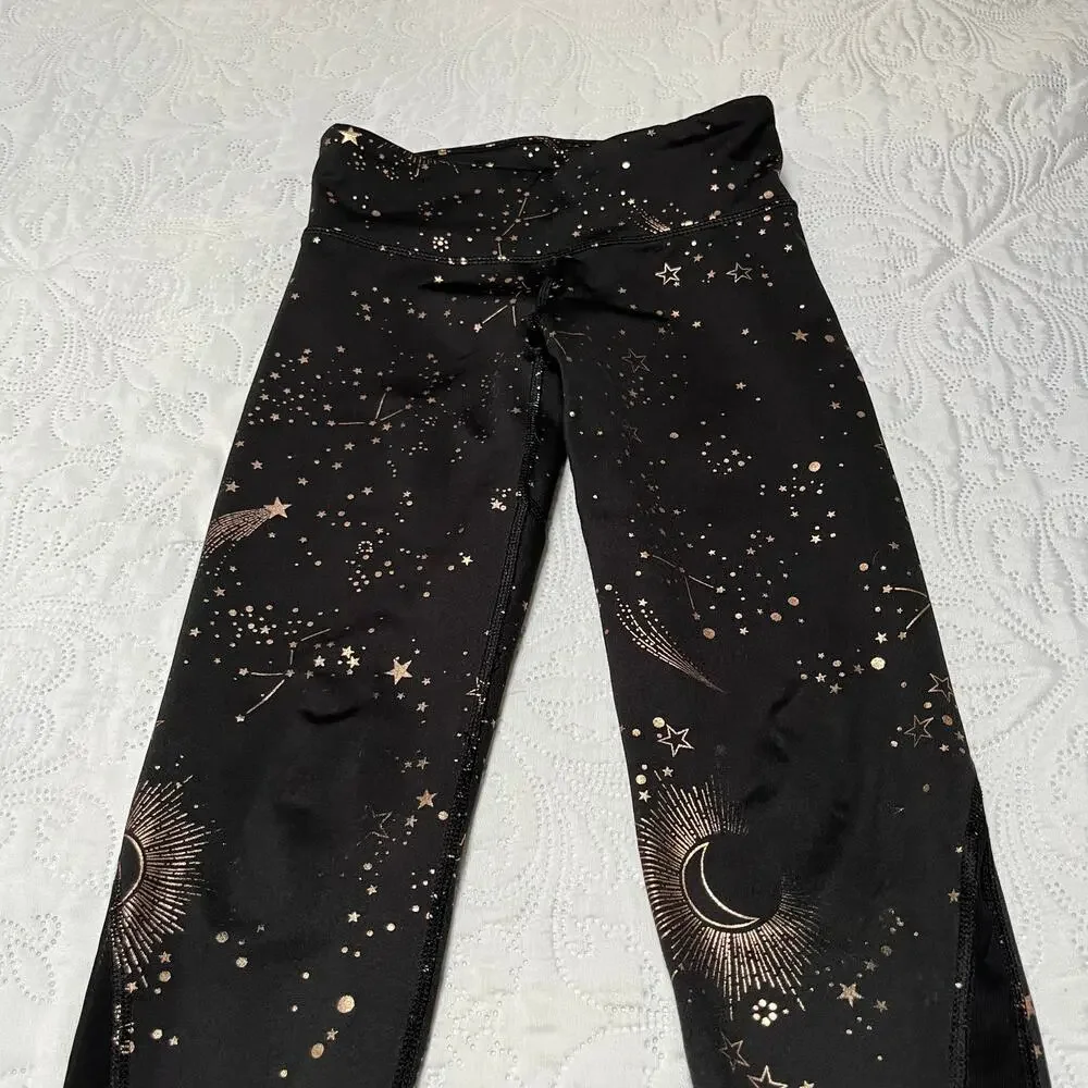 Old Navy Active Go Dry Constellation Leggings Size 8